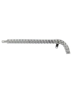 26 Lowrider Triple Square Twisted Chain Guard Chrome.
